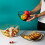 Kitchen Dish and Fruit Storage Rack Single Tier 7