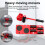 Furniture Lift Mover Tool Set Adjustable Height 4 Wheels 5