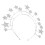 Silver Star Tiara Crown for Weddings 1 Pack 7