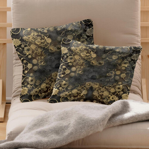 Housses de coussin Steampunk 45 x 45 cm (lot de 2) 1