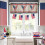 Independence Day Valance Curtains Red Star Eagle Design 2