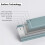 Rail de rideau GXCZ robuste pour plafond/mur, blanc, 150 cm 5