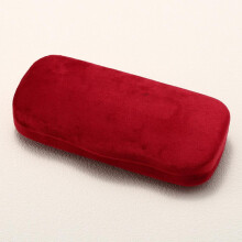Retro Velvet Metal Glasses Case for Men and Women