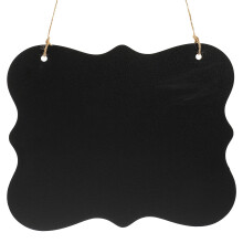 Wall Hanging Chalkboard for Office 9.7 x 7.9 x 0.6 in