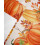 Burnt Orange Pumpkin Valance Rustic Linen 54"x18" 6