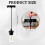 Black Pendant Light Fitting Industrial Style Adjustable 2