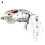 Frog Bait Soft Topwater Lure with 3D Eyes 14 cm 4