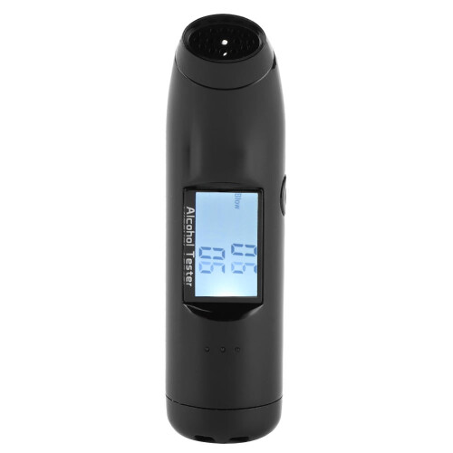 Digital Breathalyzer – Compact LCD Alcohol Detector with 1