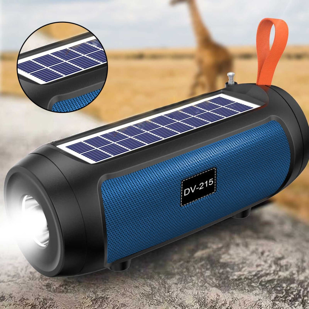 Cameland Portable Solar Bluetooth Speaker With Subwoofer 10W 9027700730823