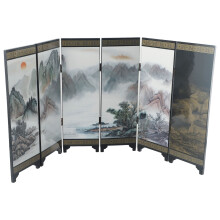 Wooden Chinese Style Folding Screen Room Divider