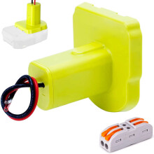 Portable Insulated Battery Adapter for Ryobi 18V ONE+