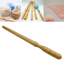 Wooden Handheld Yarn Winder 30cm Knitting Accessory