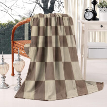 Sage Green Checkered Throw Blanket 50x60in Ultra-Soft