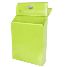 Outdoor Indoor Mailbox Green Secure 1 Set 11.8 x 8.7 x 2.4