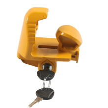 Trailer Hitch Lock Yellow for 1-7/8 2 2-5/16 Inch Couplers
