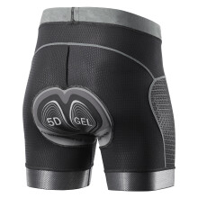 Arsuxeo Men's Cycling Underwear Shorts 5D Gel Padded