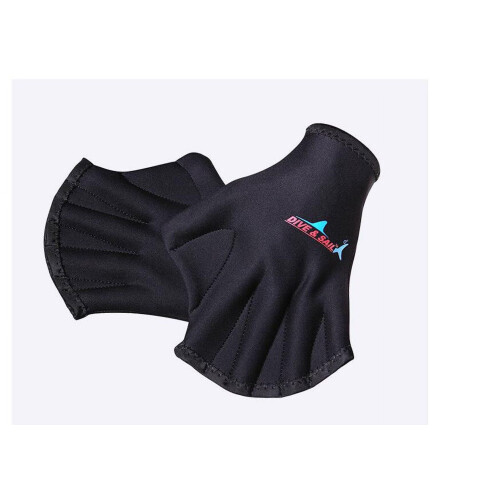 Swimming Gloves Paddles Webbed Training Gear