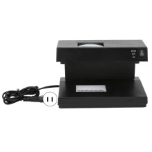 UV Counterfeit Bill Detector 110V Desktop with Watermark