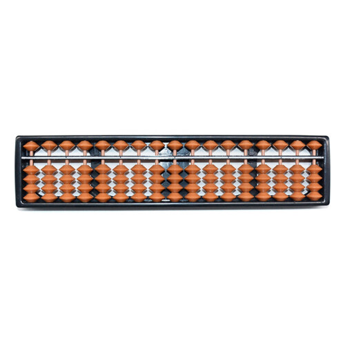 Wooden Abacus with Reset Button 7 to 17 Columns