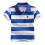 Boys Striped Oversized Rugby Shirt Short Sleeve Button-Down 3