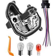 Rear Tail Lamp Housing Holder Bracket with Harness for Jeep