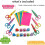 Chenfeng Craft Scissors and Hole Punch Set 26 pcs 5