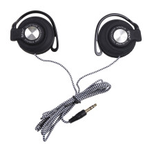 Wired Headphone with Microphone 1.2M 3.5mm Ear-Hook