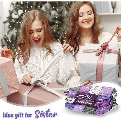 Κουβέρτα δώρου Sister 30x40 ιντσών 2
