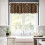 Cheetah Print Valance Curtain Brown Leopard 54x18 inch 4