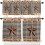 Rustic Kitchen Curtains Valance and Tiers Set Red Buffalo 1