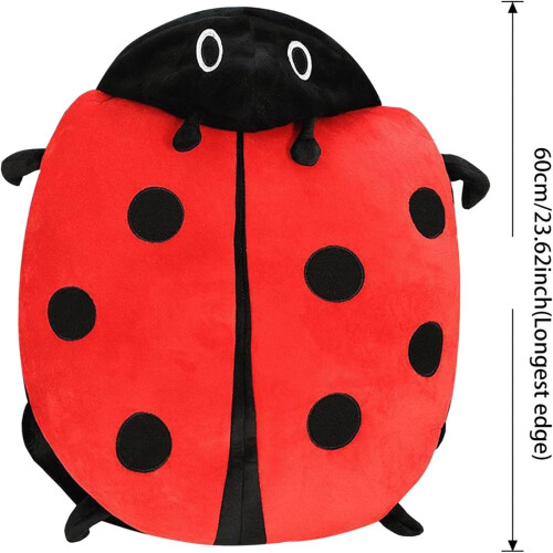 Ladybug Plush Sleeping Pillow 60 cm 2