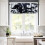 Cowhide valance curtain cow print 1 panel 54x18 in 4