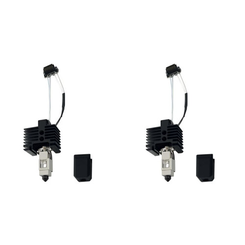 2X P1P/P1S Hotend 0.6mm Ceramic Assembled Extruder Printhead Kit for  P1P/P1S- 3D Printer Hot End Replacement 1