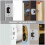 Door Strike Plate Stainless Steel 4 Pcs 6