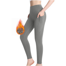 Women's Stretch Plush Yoga Pants with Pockets