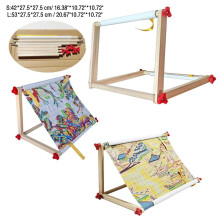 Wooden Adjustable Embroidery Stand 16.5 inch and 20.8 inch