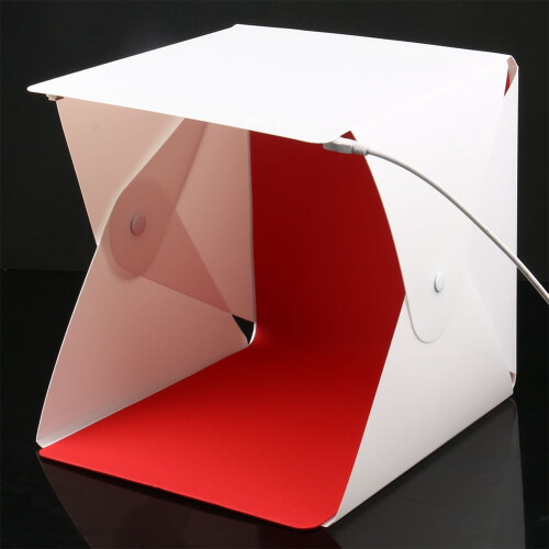 Photography Light Box for Watches with Soft Lighting and 2
