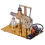 Stirling Engine Kit Single Cylinder Steam Model with LED 4