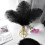 Ostrich Feathers Natural White 20 Pcs 10-12 Inch 5