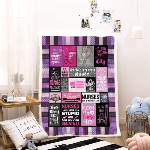 Couverture d'infirmière 50x60 pouces pour lits et canapés 2