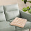 Square Floor Cushion Corduroy 40x40cm 5