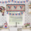 Independence Day Valance Curtains Red Stripe Star Eagle 4