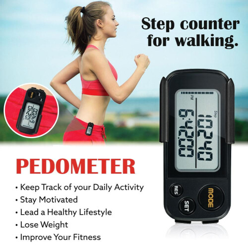 Realalt 3D Walking Pedometer with Clip 2
