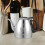 Kitchen Water Kettle Silver 1.5L Round Bottom Spout 6
