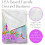 Couverture polaire papillon 30x40 pour filles 3