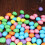 Foam Easter Eggs Colorful Mini Craft Decorations 140-160 pcs 3