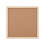 Cork Bulletin Board with Wooden Frame 30x30x2cm 2