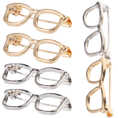 Eyeglass Lapel Pin Alloy Set 6 Pieces 2