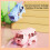 Kids Plastic Sippy Cup with Straw and Shoulder Strap 2