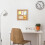 Cork Bulletin Board with Wooden Frame 30x30x2cm 6